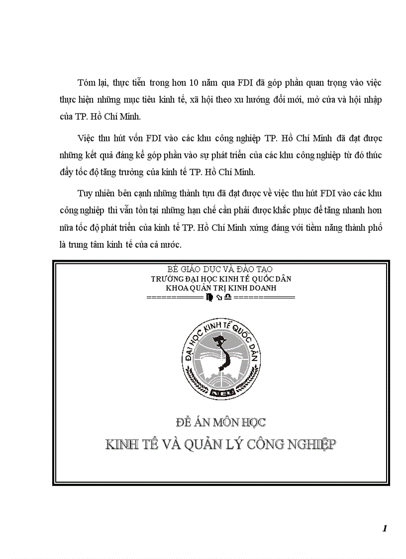 image for page Một số giải pháp nhằm thu hút FDI vào các KCN trên địa bàn Thành phố Hồ Chí Minh 1