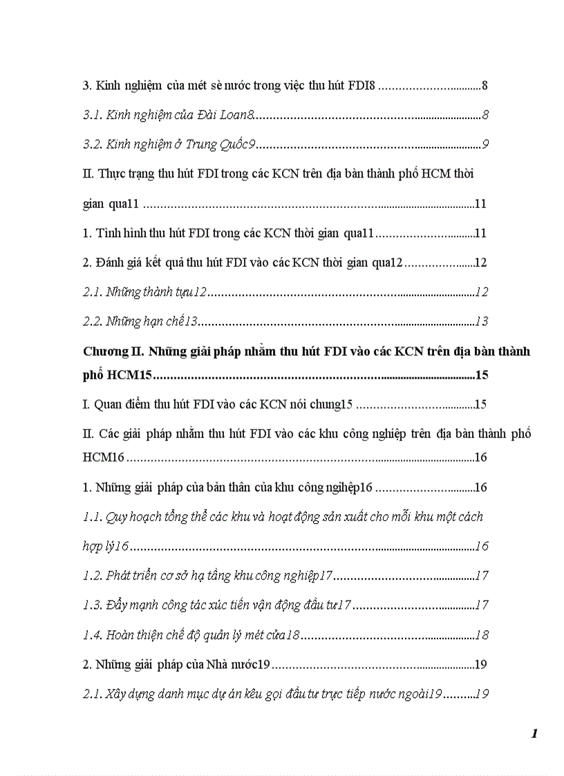 image for page Một số giải pháp nhằm thu hút FDI vào các KCN trên địa bàn Thành phố Hồ Chí Minh 1