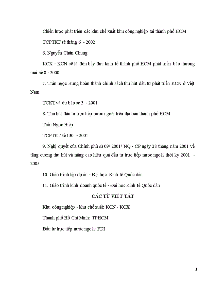 image for page Một số giải pháp nhằm thu hút FDI vào các KCN trên địa bàn Thành phố Hồ Chí Minh 1