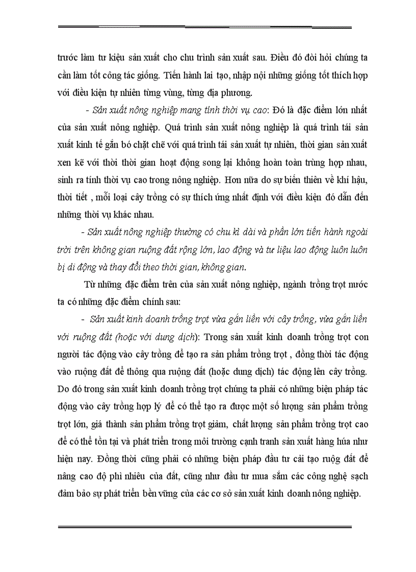 image for page Một số vấn đề về phát triển SX trồng trọt theo hướng SX hàng hóa ở nước ta hiện nay