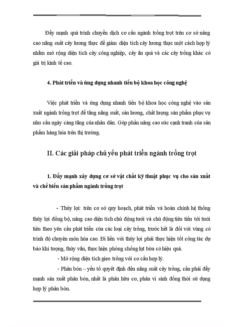 image for page Một số vấn đề về phát triển SX trồng trọt theo hướng SX hàng hóa ở nước ta hiện nay