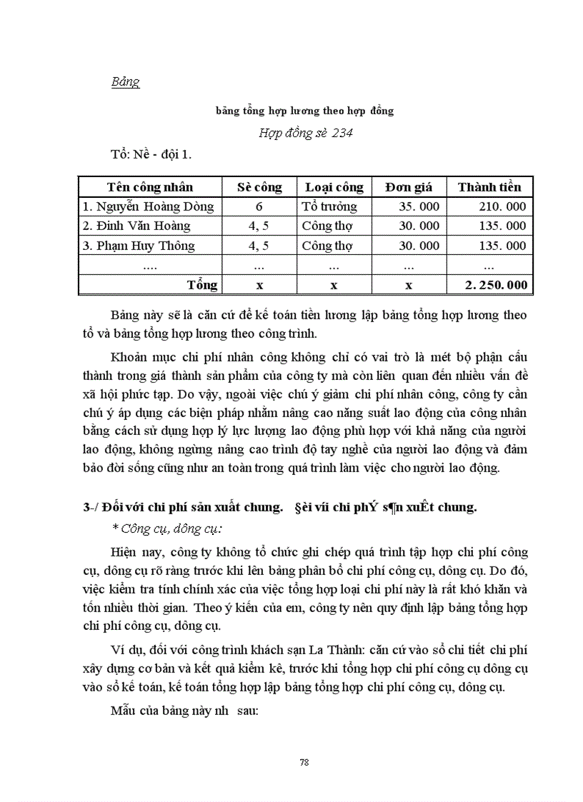 image for page Hoàn thiện kế toán chi phí sản xuất và tính giá thành sản phẩm xây lắp tại công ty xây dựng số 2 1