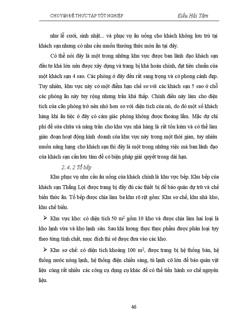 image for page Một số giải pháp về quản lý chất lượng dịch vụ tại khách sạn Thắng Lợi