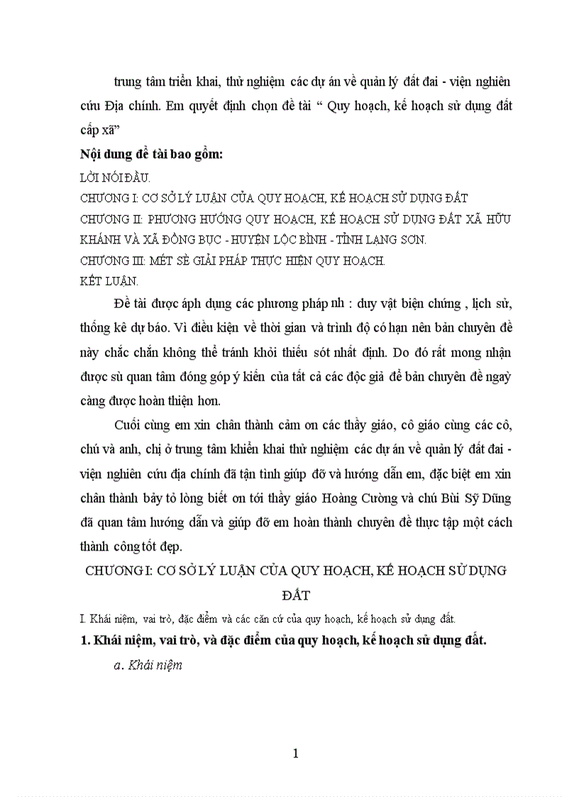 image for page Quy hoạch kế hoạch sử dụng đất cấp xã