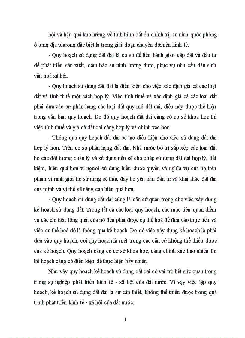 image for page Quy hoạch kế hoạch sử dụng đất cấp xã