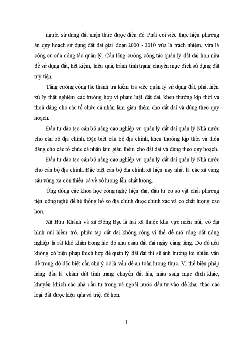 image for page Quy hoạch kế hoạch sử dụng đất cấp xã