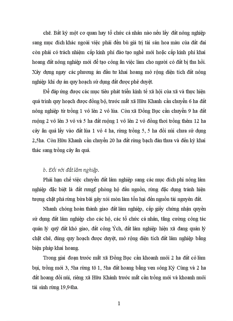 image for page Quy hoạch kế hoạch sử dụng đất cấp xã