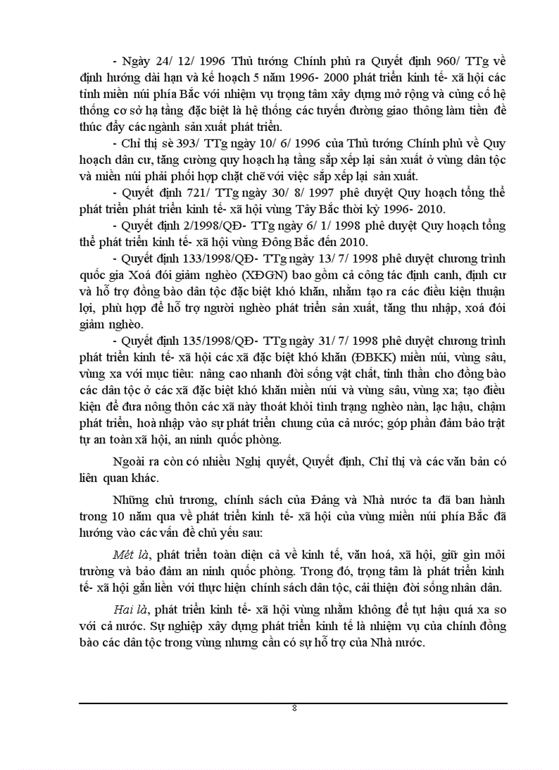 image for page Phương hướng và giải pháp nhằm tăng cường huy động vốn cho đầu tư phát triển mạng lưới giao thông đường bộ vùng miền núi phía Bắc giai đoạn 2001 2010 1