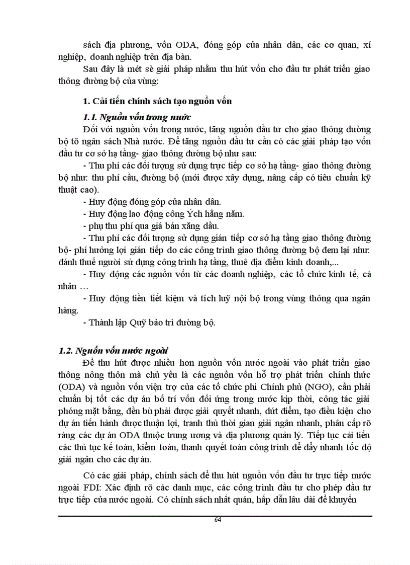 image for page Phương hướng và giải pháp nhằm tăng cường huy động vốn cho đầu tư phát triển mạng lưới giao thông đường bộ vùng miền núi phía Bắc giai đoạn 2001 2010 1
