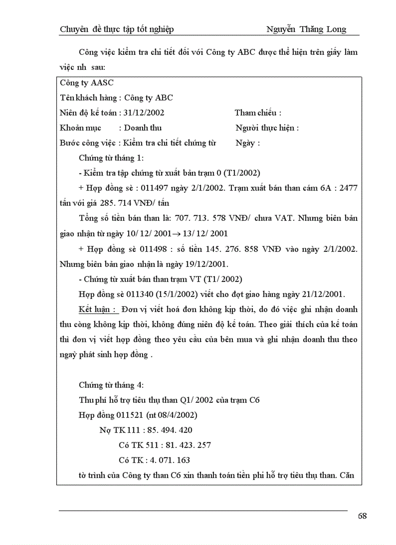 image for page Kiểm toán chu trình bán hàng thu tiền trong kiểm toán Báo cáo tài chính do AASC thực hiện 1