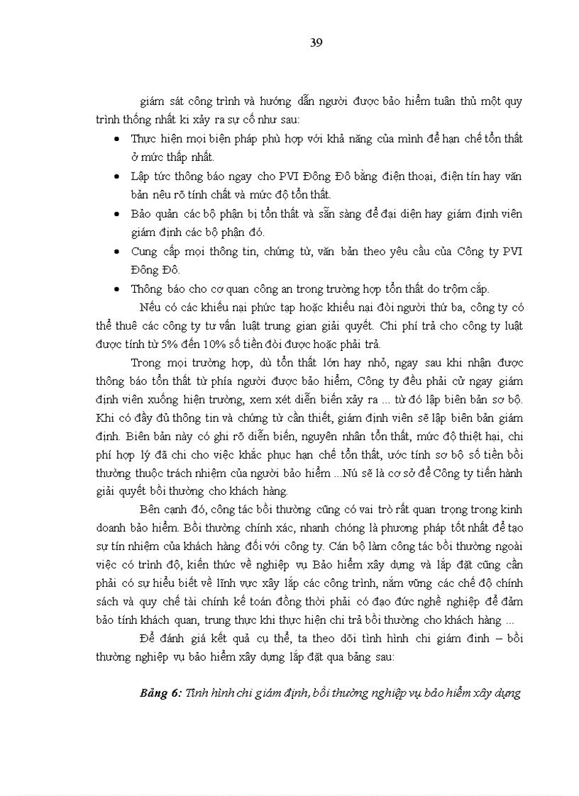image for page Về quy trình triển khai nghiệp vụ bảo hiểm xây dựng và lắp đặt tại Công ty Bảo hiểm Dầu khí Đông Đô 1