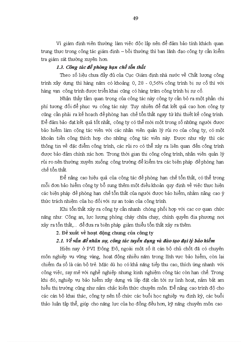 image for page Về quy trình triển khai nghiệp vụ bảo hiểm xây dựng và lắp đặt tại Công ty Bảo hiểm Dầu khí Đông Đô 1