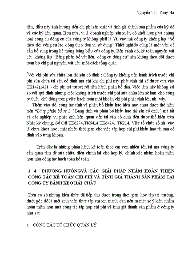 image for page Hoàn thiện tổ chức hạch toán kế toán chi phí sản xuất và tính giá thành sản phẩm ở công ty bánh kẹo Hải Châu 1