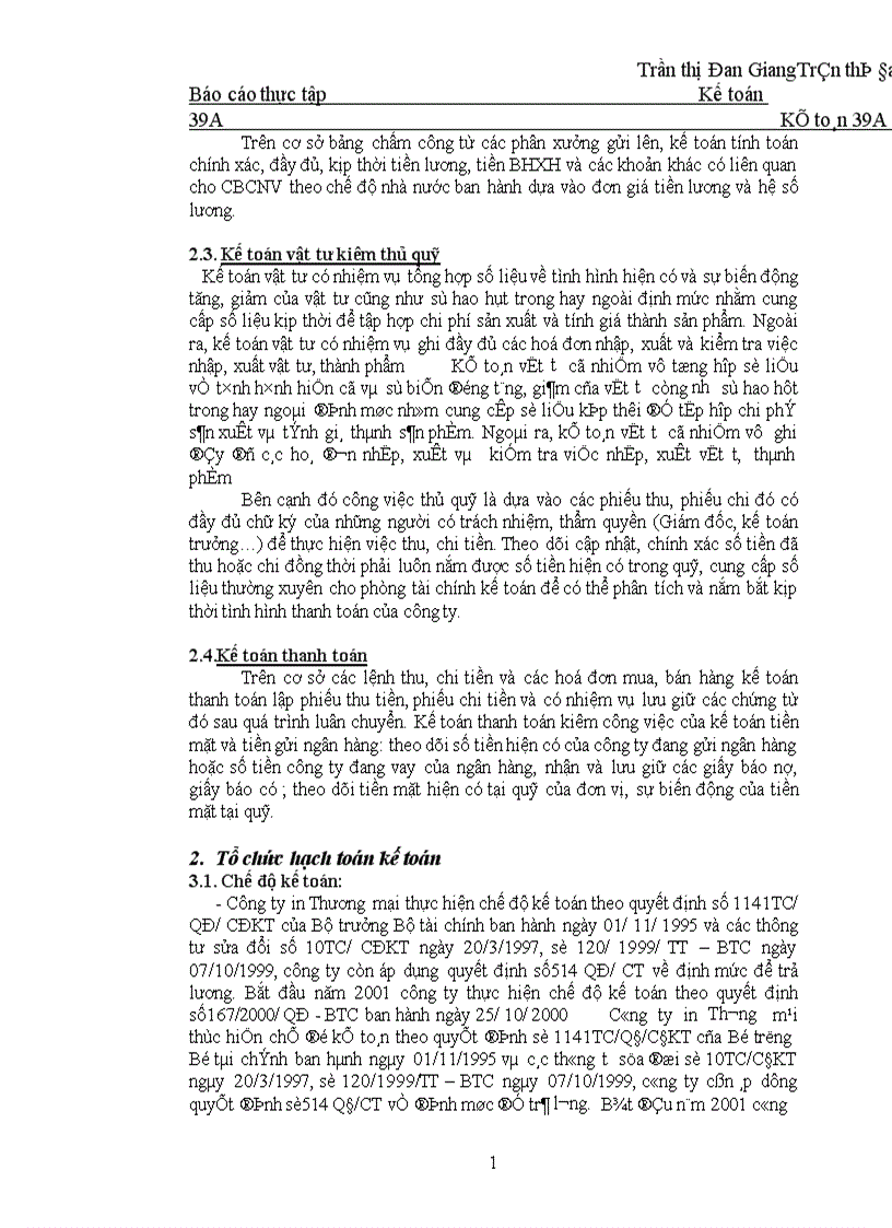 image for page Báo cáo đặc điểm tình hình hoạt động sản xuất kinh doanh của Công ty in Thương mại 1