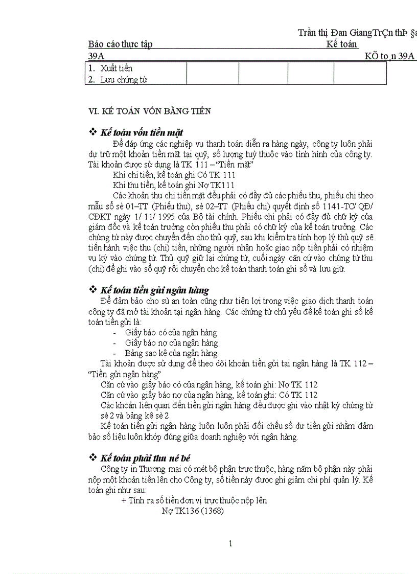 image for page Báo cáo đặc điểm tình hình hoạt động sản xuất kinh doanh của Công ty in Thương mại 1