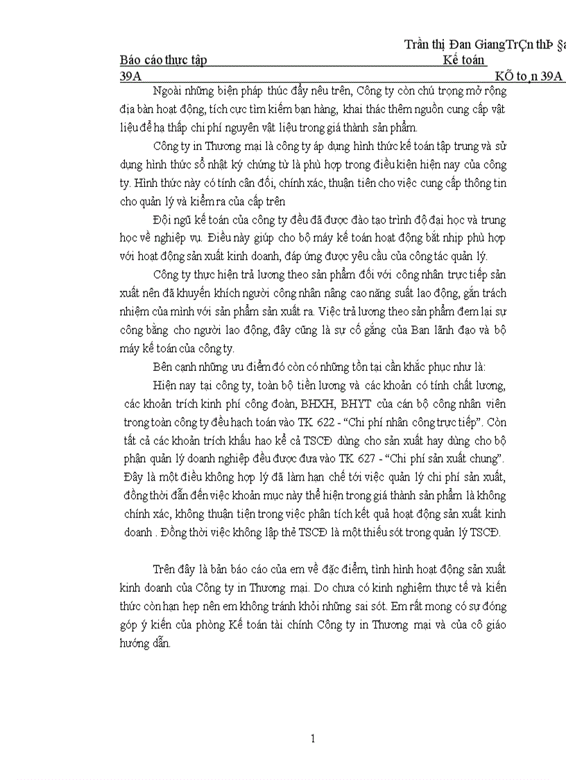 image for page Báo cáo đặc điểm tình hình hoạt động sản xuất kinh doanh của Công ty in Thương mại 1