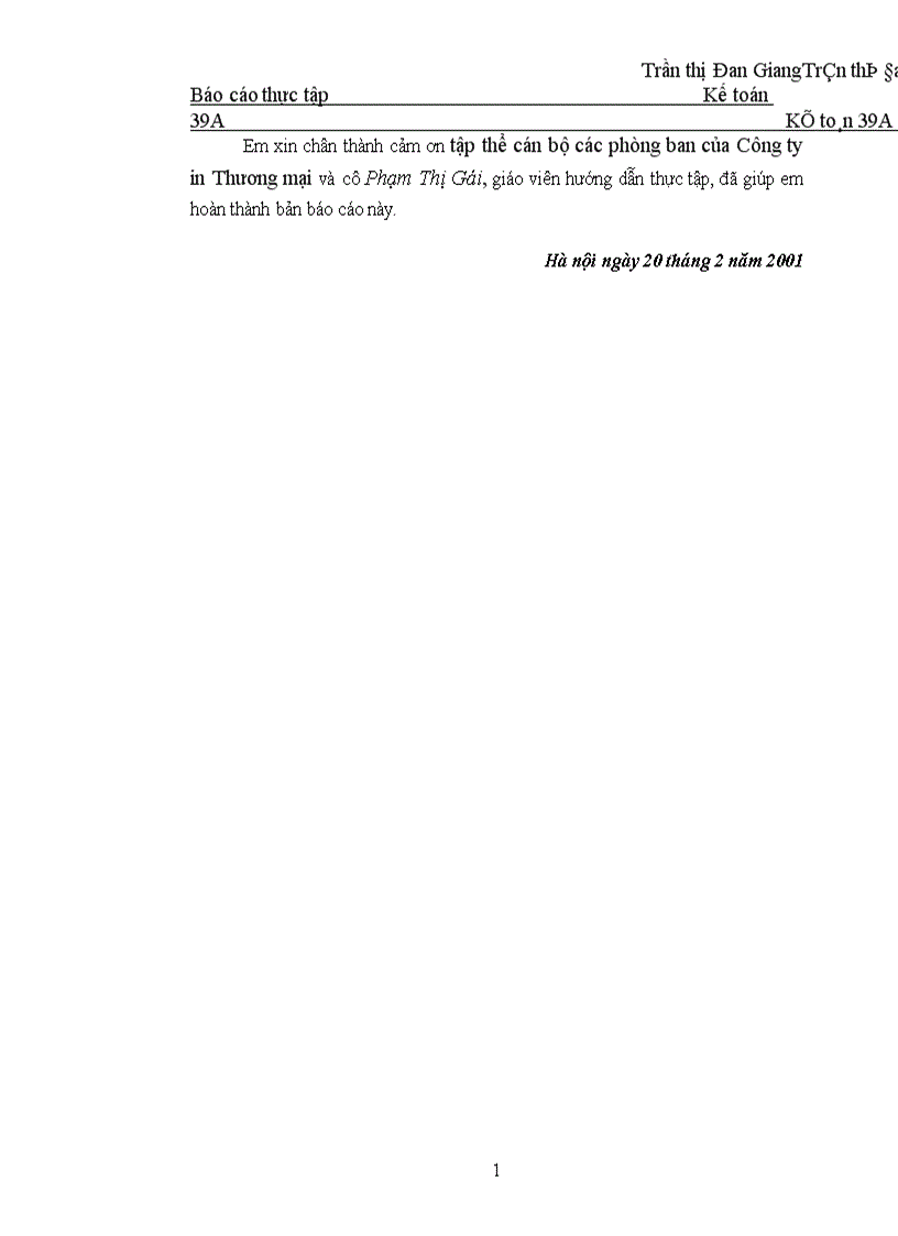 image for page Báo cáo đặc điểm tình hình hoạt động sản xuất kinh doanh của Công ty in Thương mại 1