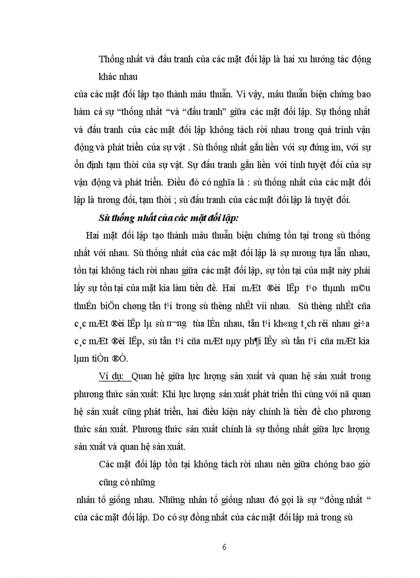 image for page Phép Biện chứng về mâu thuẫn và vận dụng phân tích mâu thuẫn giữa phát triển kinh tế với bảo vệ Môi trường sinh thái ở Việt Nam
