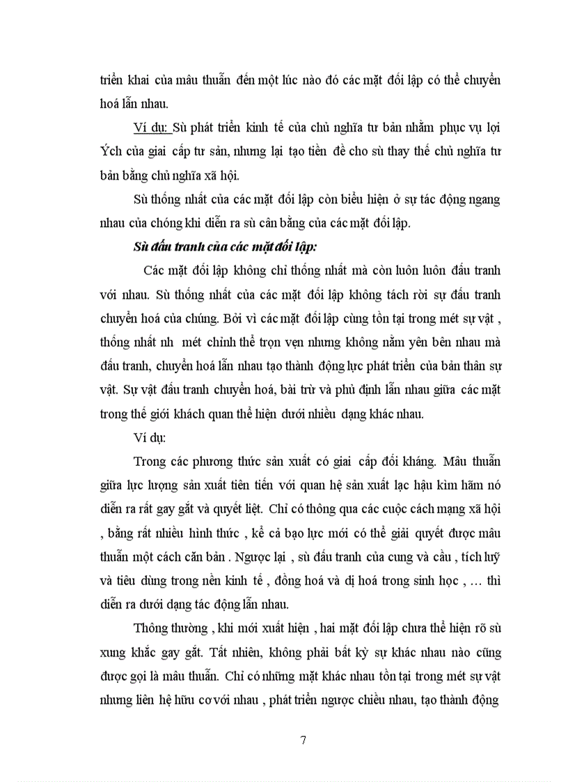 image for page Phép Biện chứng về mâu thuẫn và vận dụng phân tích mâu thuẫn giữa phát triển kinh tế với bảo vệ Môi trường sinh thái ở Việt Nam