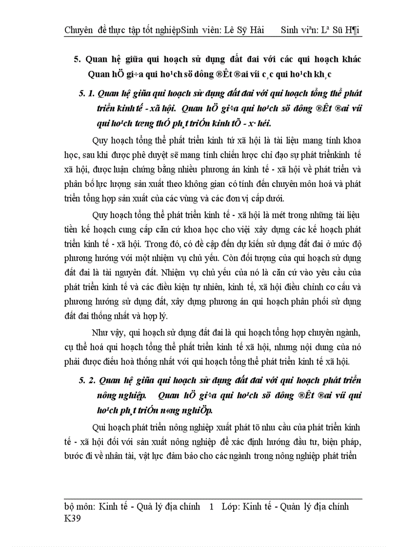 image for page Một số giải pháp thực hiện phương án quy hoạc sử dụng đất xã Tam Hiệp