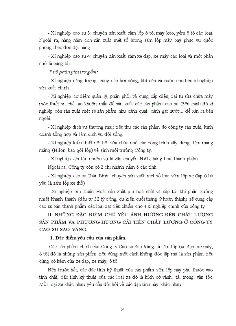 image for page Một số biện pháp nhằm thúc đẩy quá trình cải tiến chất lượng ở Công ty Cao su Sao Vàng 1