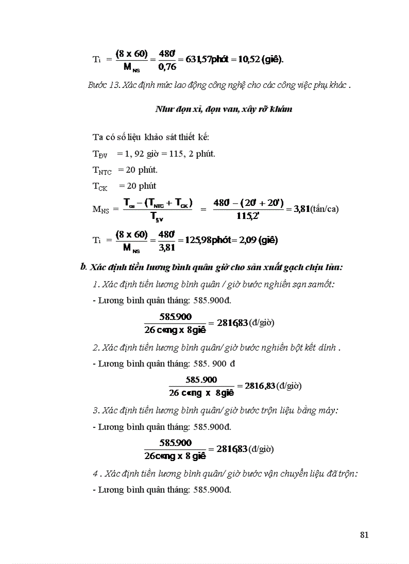 image for page Hoàn thiện công tác tổ chức lao động và tiền lương của Công ty Vật liệu chịu lửa và Khai thác đất sét Trúc Thôn