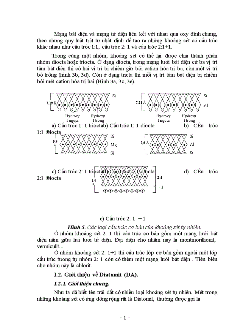 image for page Cấu trúc của khoáng sét