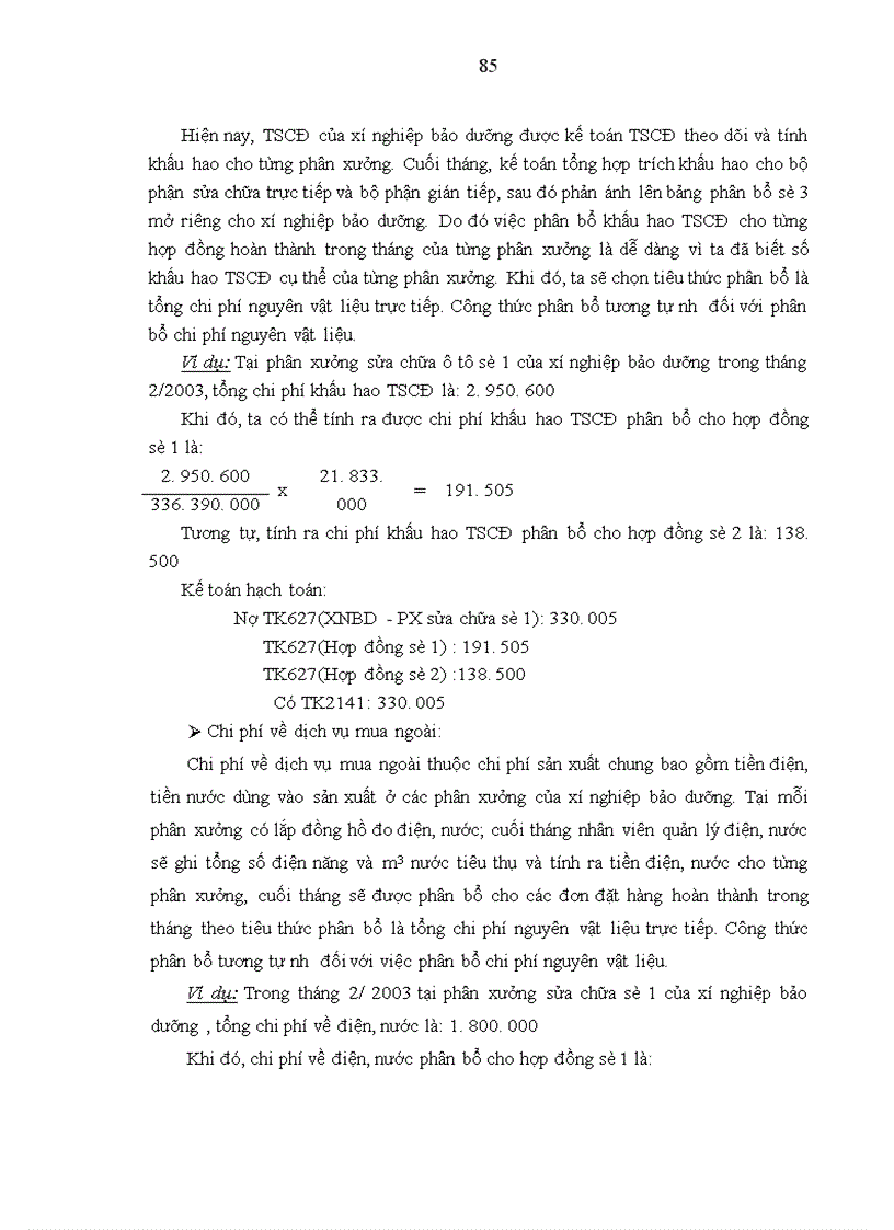 image for page Hoàn thiện công tác kế toán tập hợp chi phí sửa chữa và tính giá thành dịch vụ sửa chữa ở công ty cổ phần vận tải ô tô Nam Định 1