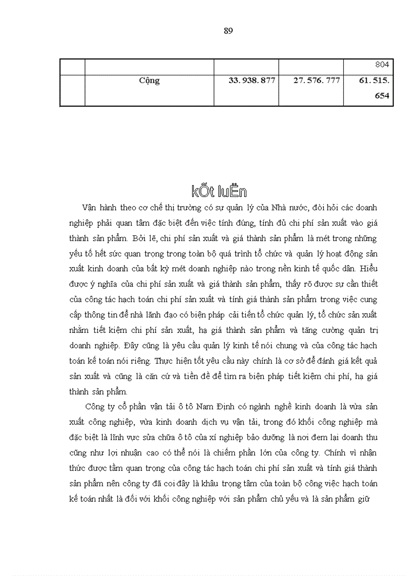 image for page Hoàn thiện công tác kế toán tập hợp chi phí sửa chữa và tính giá thành dịch vụ sửa chữa ở công ty cổ phần vận tải ô tô Nam Định 1