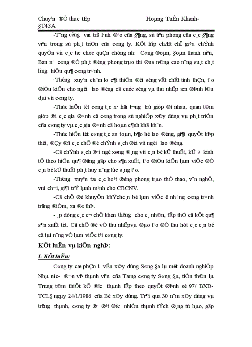 image for page Đầu tư nâng cao năng lực sản xuất kinh doanh ở công ty cổ phần tư vấn xây dựng Sông Đà 1