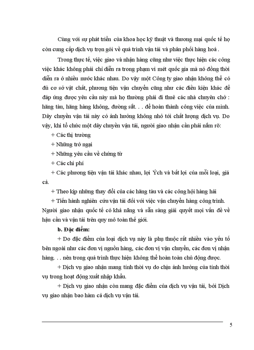 image for page Tình hình hoạt động kinh doanh dịch vụ giao nhận kho vận tại Vietrans