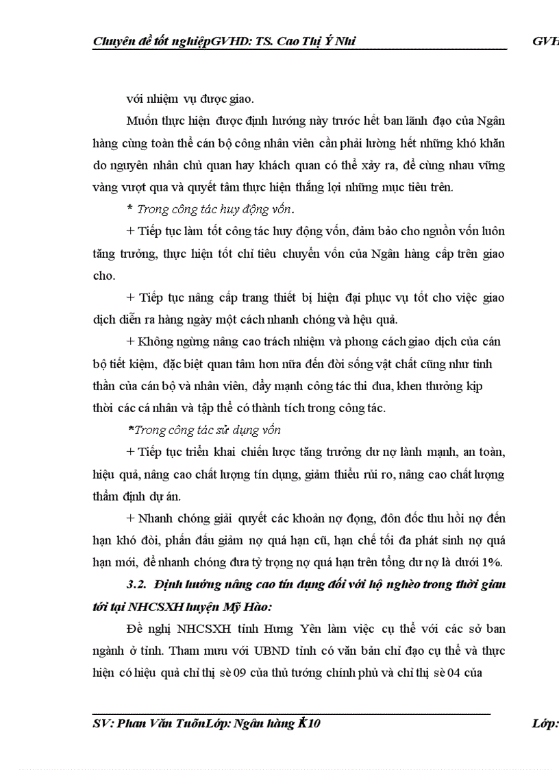 image for page Nâng cao chất lượng tín dụng đối với hộ nghèo tại Ngân hàng chính sách Xã hội huyện Mỹ hào 1