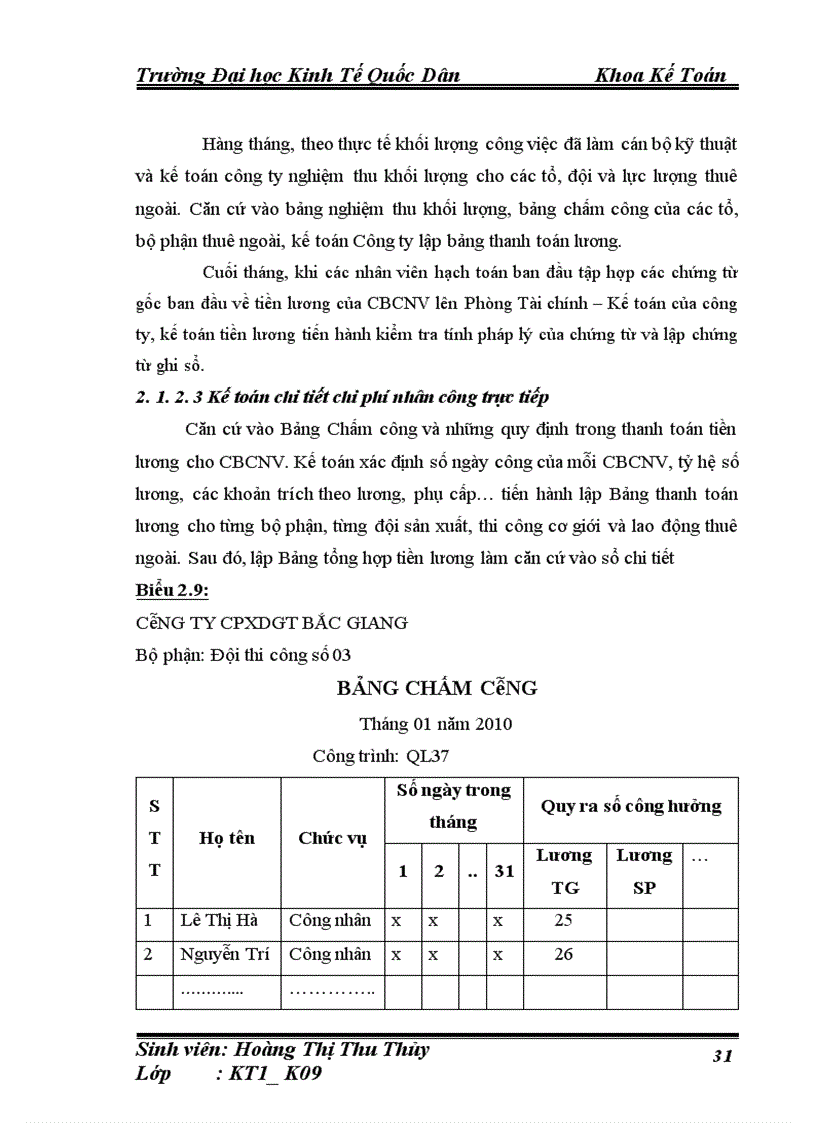image for page Hoàn thiện kế toán chi phí sản xuất và tính giá thành sản phẩm xây lắp tại Công ty cổ phần xây dựng giao thông Bắc Giang 1