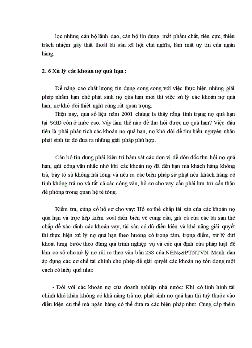 image for page Giải pháp nâng cao chất lượng tín dụng tại Sở Giao Dịch Ngân Hàng Nông Nghiệp và Phát Triển Nông Thôn Việt Nam 1