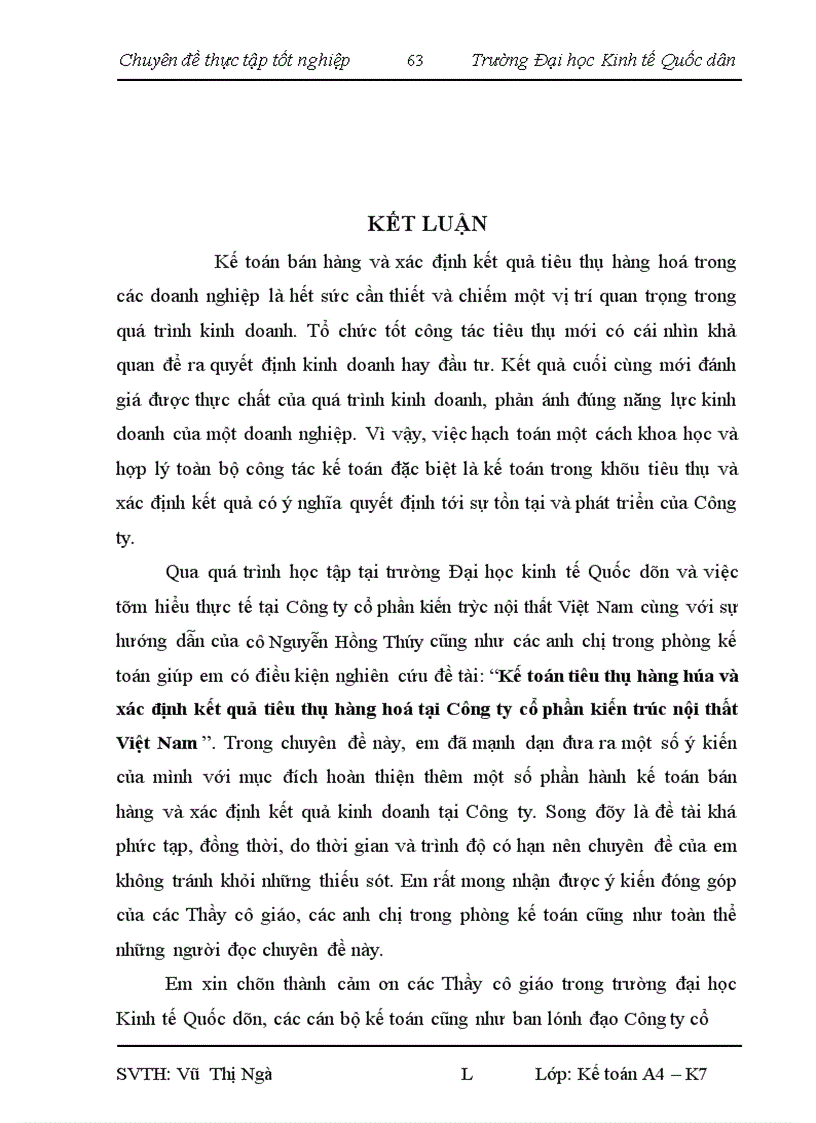 image for page Kế toán tiêu thụ hàng hóa và xác định kết quả tiêu thụ hàng hoá tại Công ty cổ phần kiến trúc nội thất Việt Nam 1