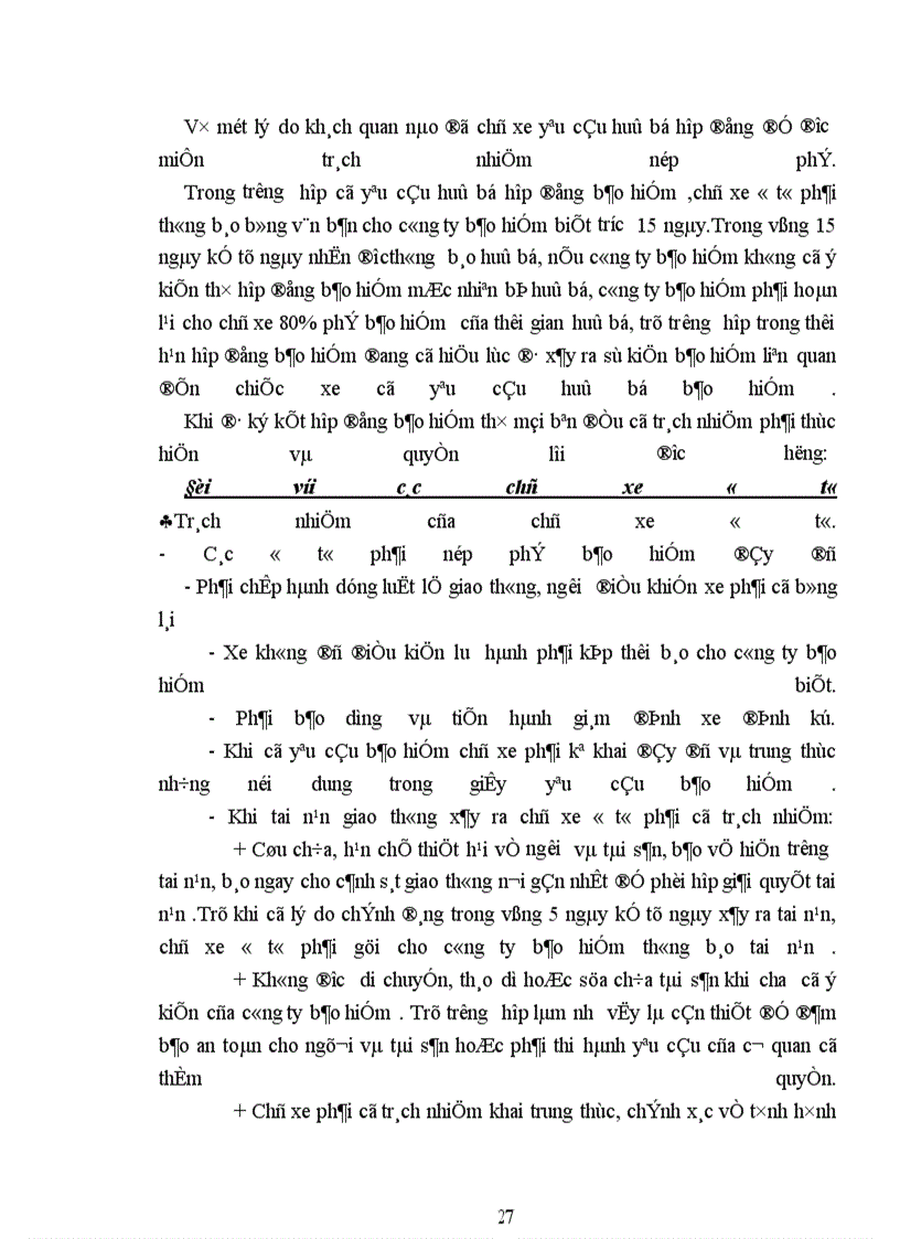 image for page Một số kiến nghị nhằm nâng cao hiệu quả của nghiệp vụ bảo hiểm vật chất xe ôtô tại công ty bảo hiểm Hà Nội 1