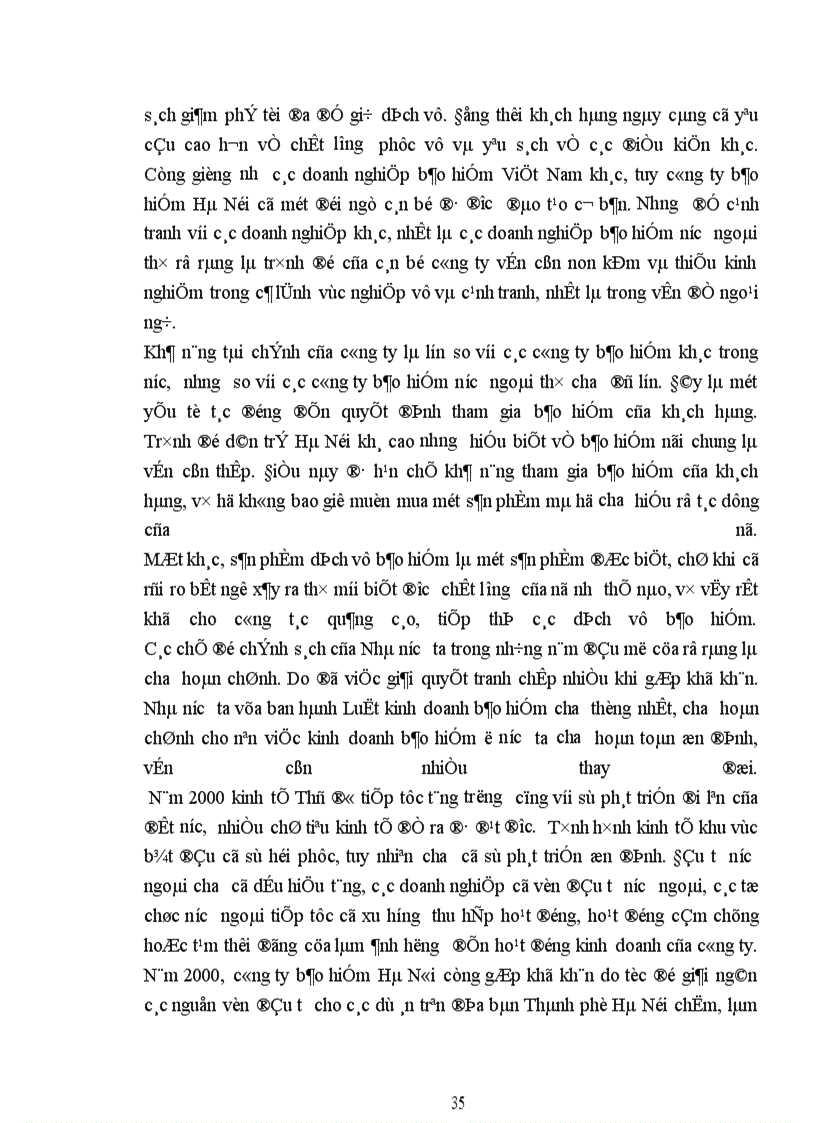 image for page Một số kiến nghị nhằm nâng cao hiệu quả của nghiệp vụ bảo hiểm vật chất xe ôtô tại công ty bảo hiểm Hà Nội 1