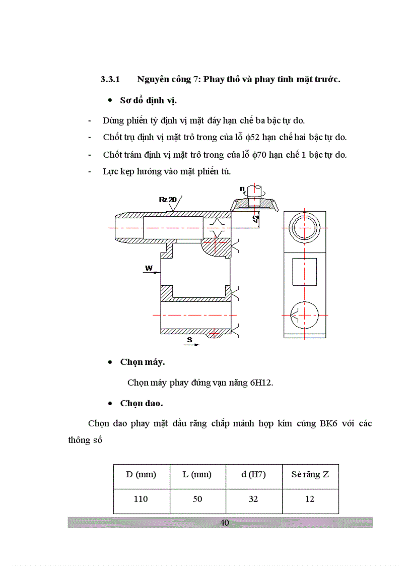 image for page Tính toán và thiết kế qui trình công nghệ chế tạo thân máy