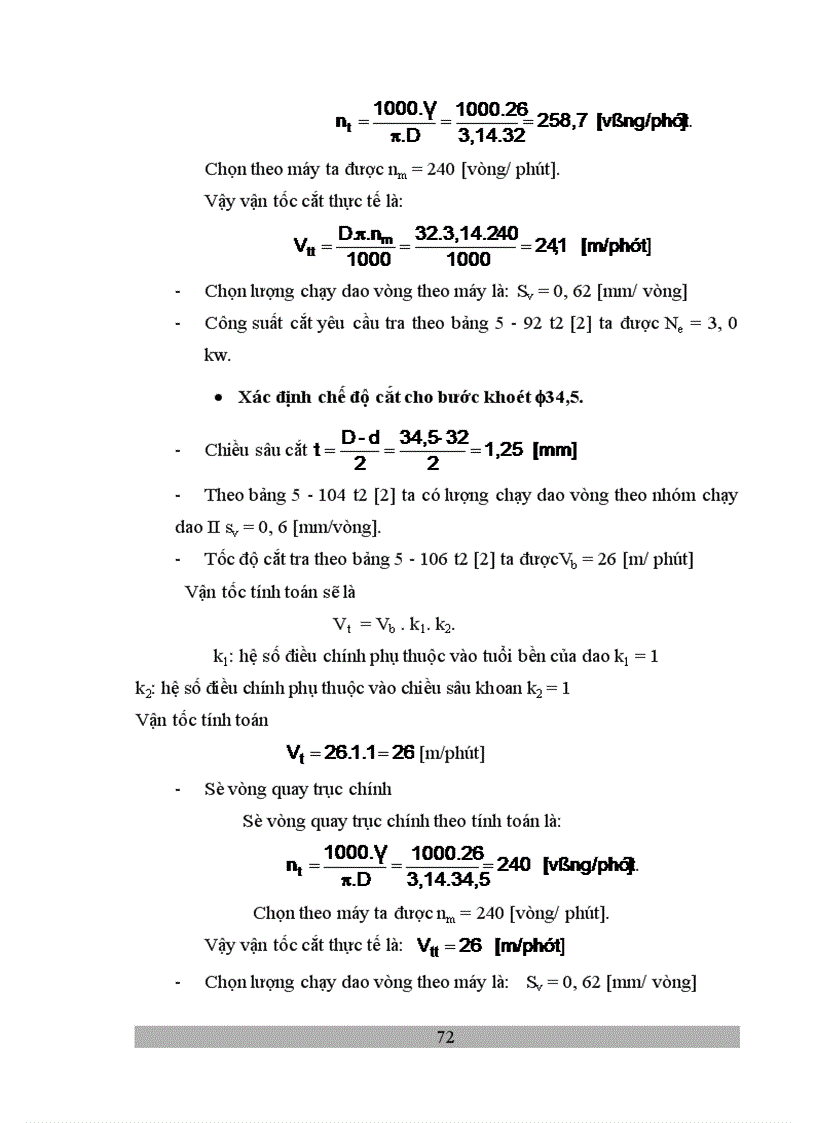 image for page Tính toán và thiết kế qui trình công nghệ chế tạo thân máy
