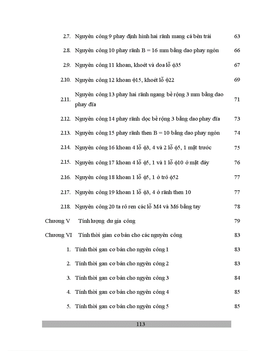 image for page Tính toán và thiết kế qui trình công nghệ chế tạo thân máy