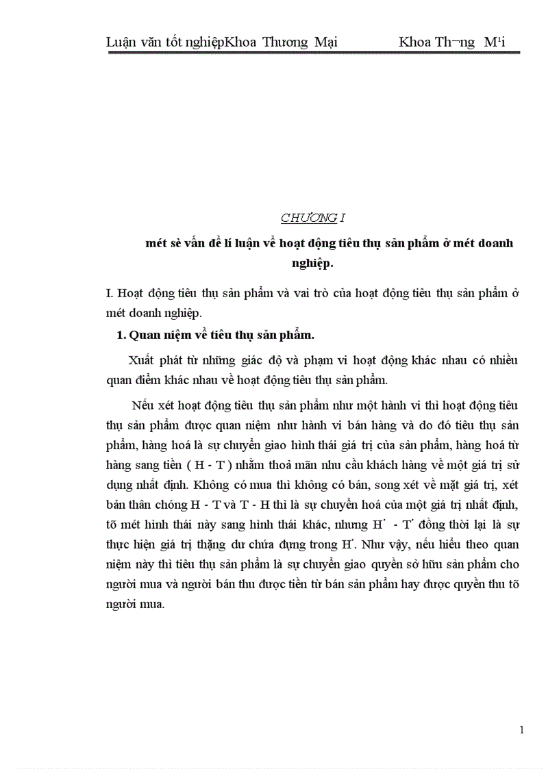 image for page Một số biện pháp đẩy mạnh hoạt động tiêu thụ sản phẩm ở công ty thực phẩm miền Bắc 1