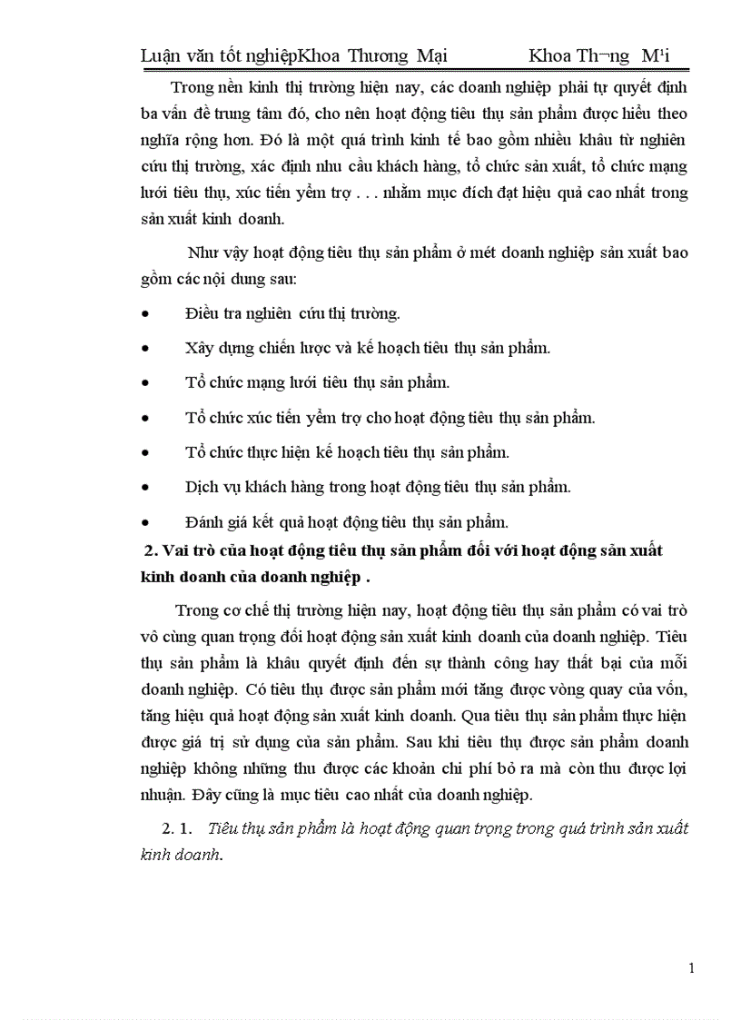 image for page Một số biện pháp đẩy mạnh hoạt động tiêu thụ sản phẩm ở công ty thực phẩm miền Bắc 1