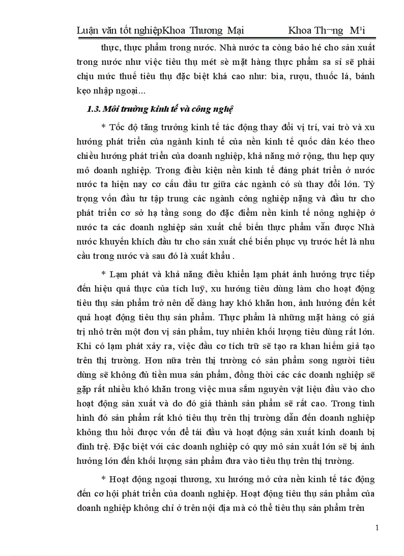 image for page Một số biện pháp đẩy mạnh hoạt động tiêu thụ sản phẩm ở công ty thực phẩm miền Bắc 1