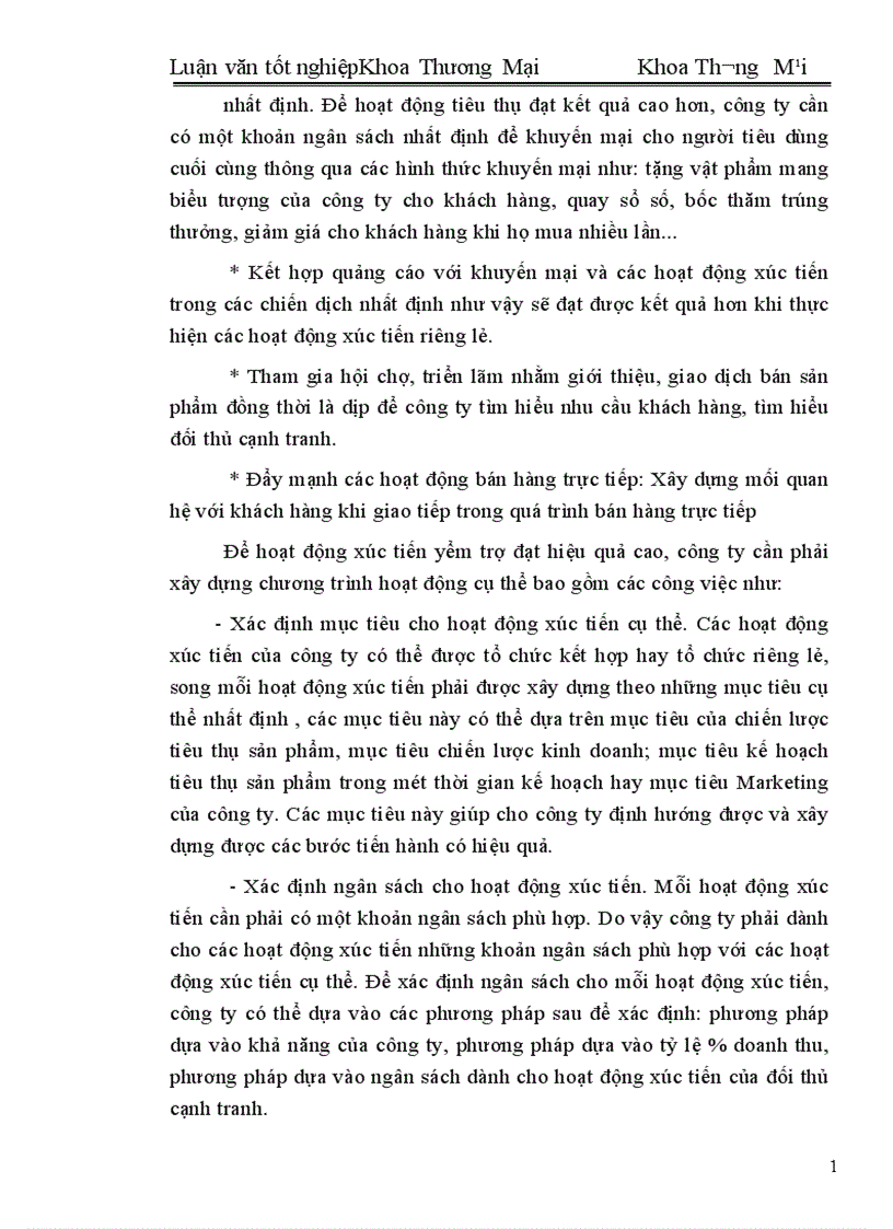 image for page Một số biện pháp đẩy mạnh hoạt động tiêu thụ sản phẩm ở công ty thực phẩm miền Bắc 1