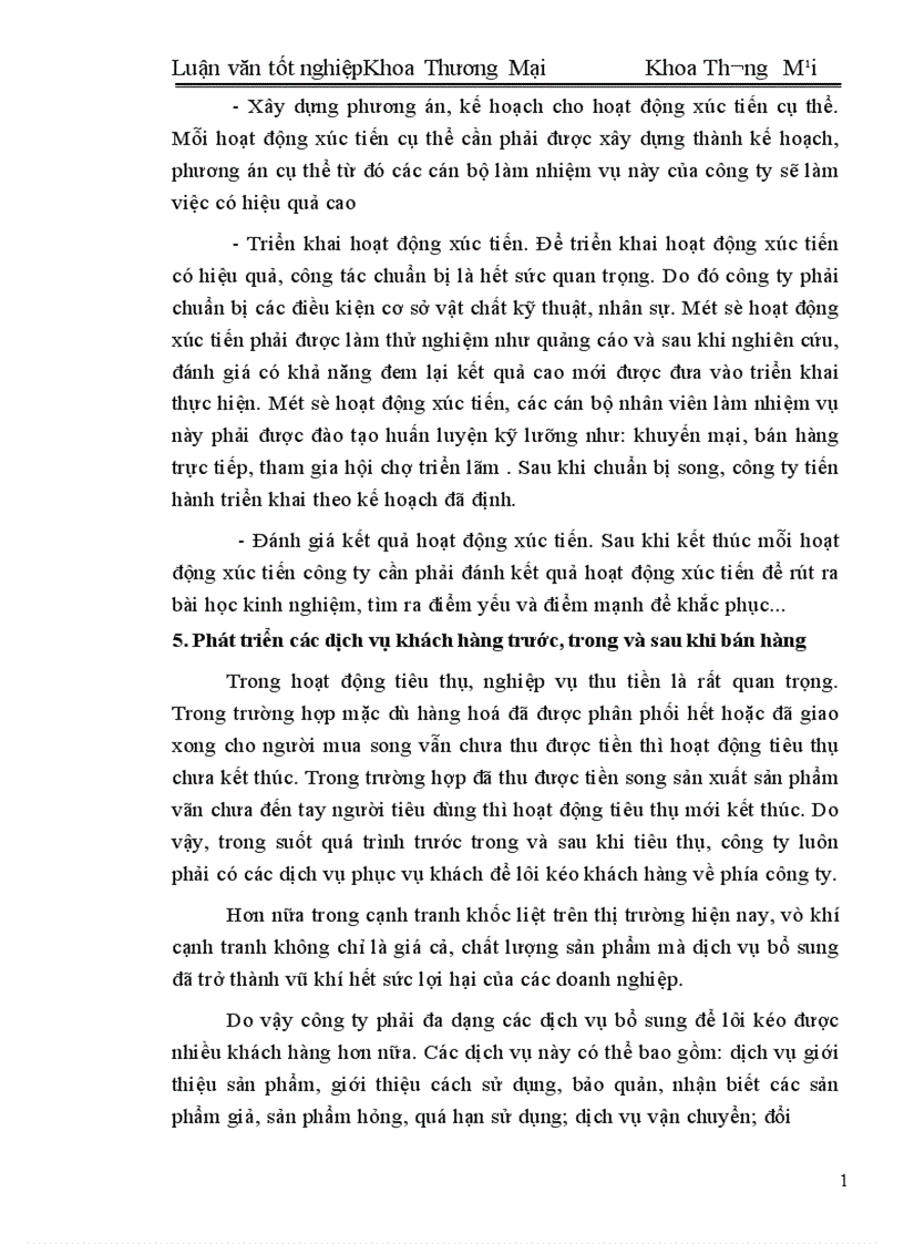image for page Một số biện pháp đẩy mạnh hoạt động tiêu thụ sản phẩm ở công ty thực phẩm miền Bắc 1