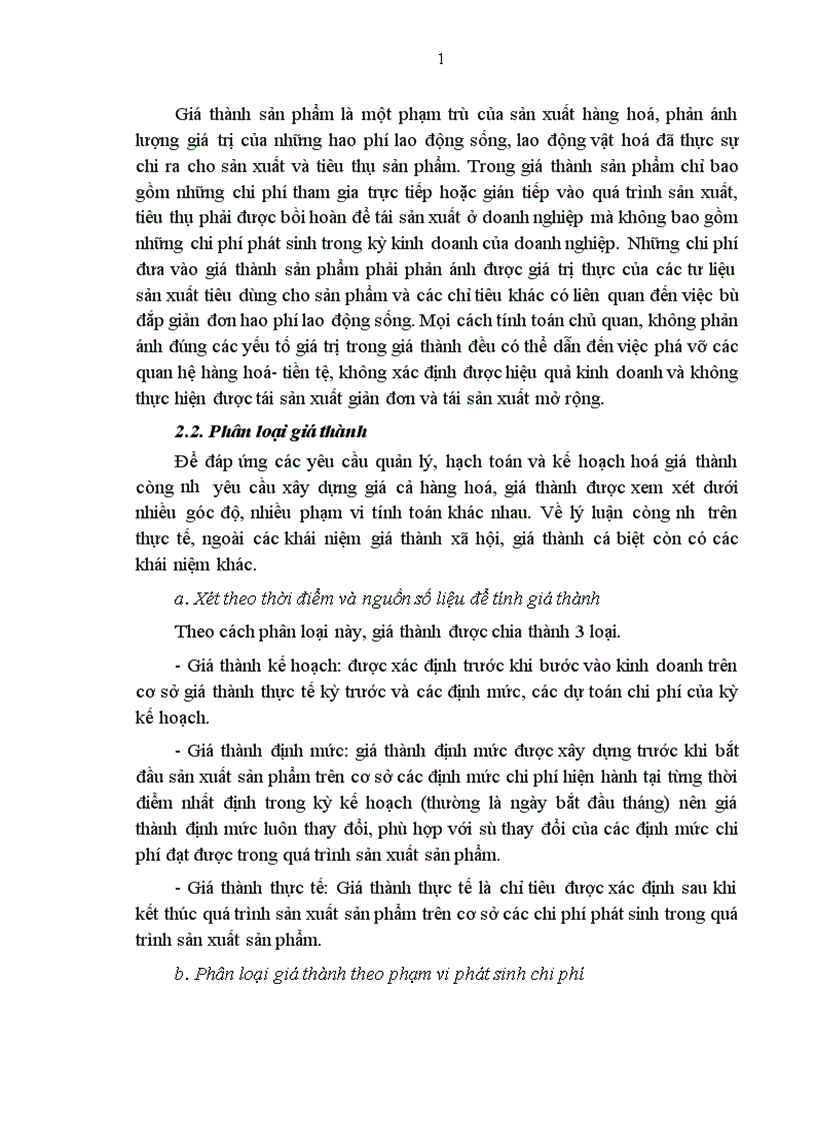 image for page Hoàn thiện công tác kế toán tập hợp chi phí sản xuất kinh doanh và tính giá thành sản phẩm tại Nhà máy Chế Tạo Biến Thế 1