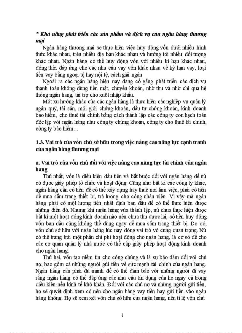 image for page Bàn về vấn đề tăng vốn chủ sở hữu để nâng cao năng lực cạnh tranh của các ngân hàng thương mại việt nam 1