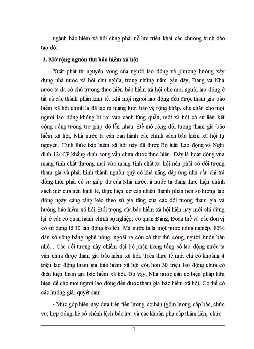 image for page Bàn về việc thu và chống thất thu quỹ bảo hiểm xã hội ở cơ quan Baỏ hiểm xã hội quận Đống Đa 1