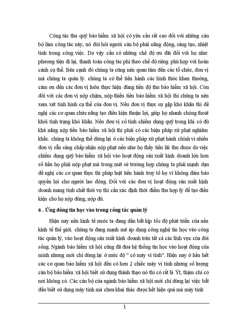 image for page Bàn về việc thu và chống thất thu quỹ bảo hiểm xã hội ở cơ quan Baỏ hiểm xã hội quận Đống Đa 1