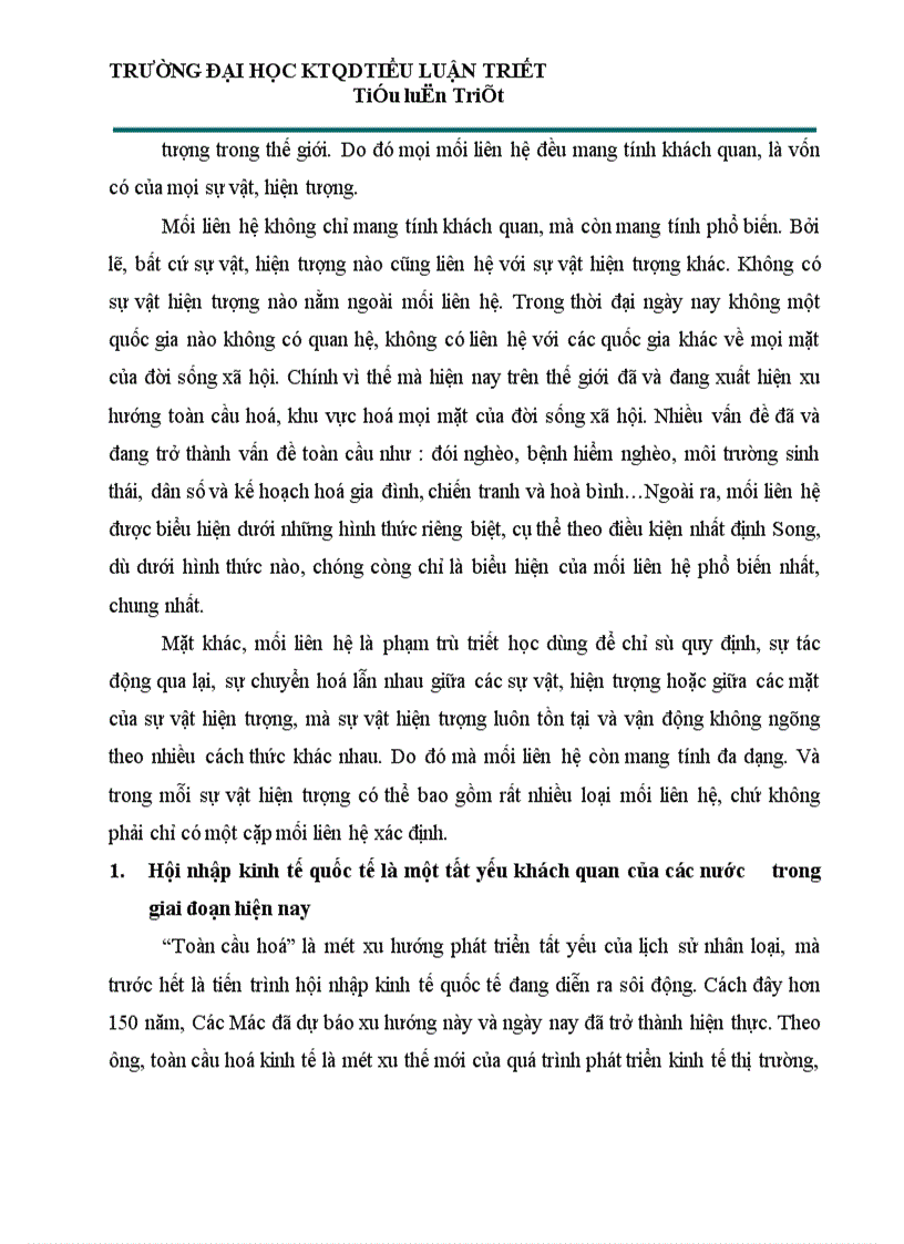 image for page Việt Nam trong xu thế hội nhập và phát triển dưới con mắt triết học 1